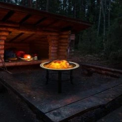 GARDEBRUK Brasero Rond Fuego Ø 76 Cm Acier Laqué Pierres Mosaïque Couvercle Jardin 8 GARDEBRUK Brasero Rond Fuego Ø 76 Cm Acier Laqué Pierres Mosaïque Couvercle Jardin -Chauffage d'extérieur Soldes 18877121 2