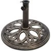 COSTWAY Base De Parasol Support De Parasol En Fonte Solide Pour Colonne De Parapluie 38mm/48mm Intérieure Et Extérieure 1 COSTWAY Base De Parasol Support De Parasol En Fonte Solide Pour Colonne De Parapluie 38mm/48mm Intérieure Et Extérieure -Chauffage d'extérieur Soldes 19151596 1