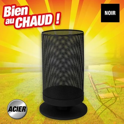 OUTIROR Brasero En Métal Noir Diamètre 44,5cm 3 OUTIROR Brasero En Métal Noir Diamètre 44,5cm