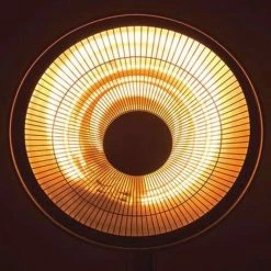 Parasol Chauffant 2000W KEMPER à Infrarouges Quartz Hauteur 2.15m Inclinable Et Orientable 230V -Chauffage d'extérieur Soldes 19861391 4