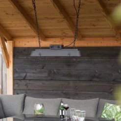 Sunred Chauffage Suspendu Royal Diamond Dark 2500 W Noir - Noir -Chauffage d'extérieur Soldes 19941531 5