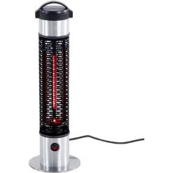 BELIANI Chauffage D'extérieur électrique (court) - Noir