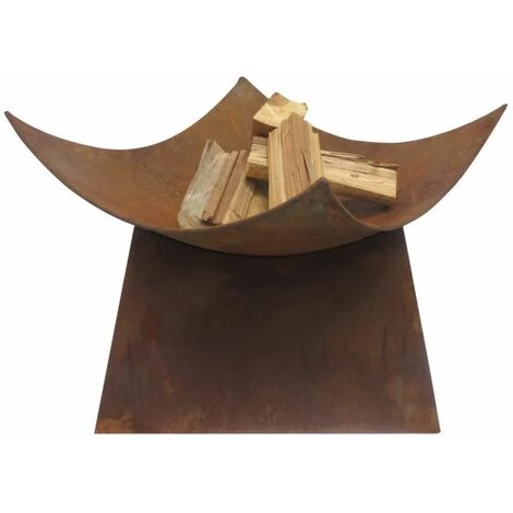 ESSCHERT DESIGN Vasque Carrée Aspect Rouillé Marron - Rouille 4 ESSCHERT DESIGN Vasque Carrée Aspect Rouillé Marron - Rouille – Image 2