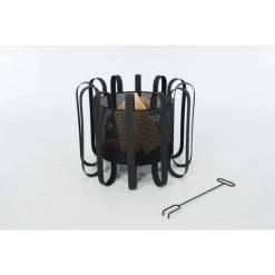 RED FIRE RedFire Foyer Kester Noir Acier - Noir 9 RED FIRE RedFire Foyer Kester Noir Acier - Noir -Chauffage d'extérieur Soldes 22008490 3