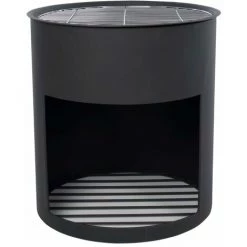 RED FIRE RedFire Tonneau à Feu Milshire Noir Acier - Noir