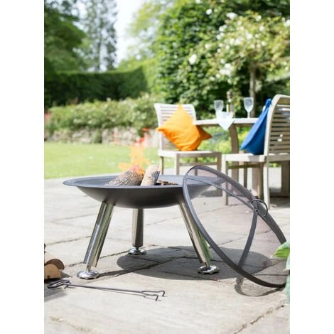 La Hacienda - Braséro Stamford Avec Pare étincelles 3 La Hacienda - Braséro Stamford Avec Pare étincelles