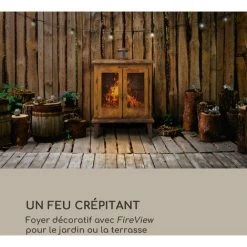 Blumfeldt Flame Locker Braséro Cheminée De Jardin 58x30cm Désign Vintage 8 Blumfeldt Flame Locker Braséro Cheminée De Jardin 58x30cm Désign Vintage -Chauffage d'extérieur Soldes 22845338 2