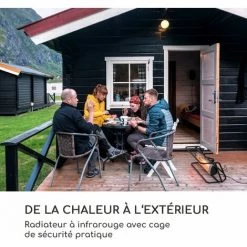 Blumfeldt Team Mate Radiateur 1500 W IR ComfortHeat IP34 Acier Noir 8 Blumfeldt Team Mate Radiateur 1500 W IR ComfortHeat IP34 Acier Noir -Chauffage d'extérieur Soldes 22845361 2