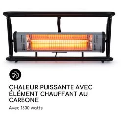 Blumfeldt Team Mate Radiateur 1500 W IR ComfortHeat IP34 Acier Noir 10 Blumfeldt Team Mate Radiateur 1500 W IR ComfortHeat IP34 Acier Noir -Chauffage d'extérieur Soldes 22845361 4