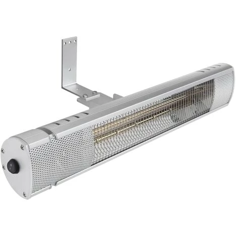 Tristar Chauffage Murale Pour Patio KA-5277 2000 W Tube Doré Argenté - Argent 7 Tristar Chauffage Murale Pour Patio KA-5277 2000 W Tube Doré Argenté - Argent – Image 5