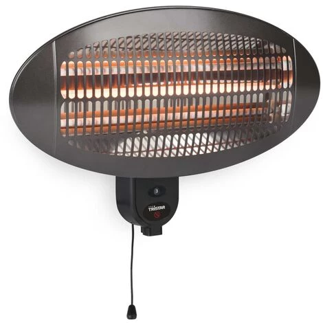 Tristar Chauffage Mural De Patio KA-5286 2000 W Quartz Noir - Noir 3 Tristar Chauffage Mural De Patio KA-5286 2000 W Quartz Noir - Noir