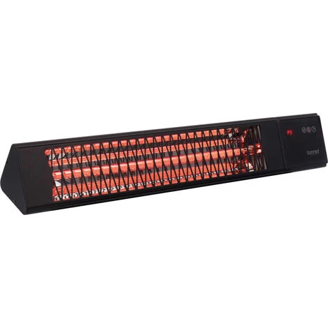 Sunred Chauffage Mural De Patio Royal Diamond Smart Dark 2500W Carbone - Noir 6 Sunred Chauffage Mural De Patio Royal Diamond Smart Dark 2500W Carbone - Noir – Image 4