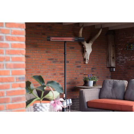 Sunred Chauffage Sur Pied Royal Diamond Dark 2500 W Noir - Noir 3 Sunred Chauffage Sur Pied Royal Diamond Dark 2500 W Noir - Noir