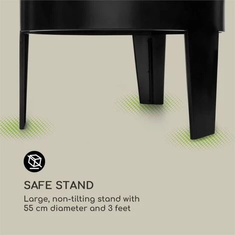 Blumfeldt Hidalgo Braséro De Jardin Ø 55cm Pare-étincelles Tisonnier Inclus 7 Blumfeldt Hidalgo Braséro De Jardin Ø 55cm Pare-étincelles Tisonnier Inclus – Image 5