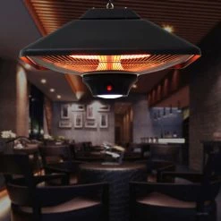 INTEROUGEHOME Suspension Chauffante Electrique Halogene Avec Lampe LED - 2000W 10 INTEROUGEHOME Suspension Chauffante Electrique Halogene Avec Lampe LED - 2000W -Chauffage d'extérieur Soldes 24056979 4