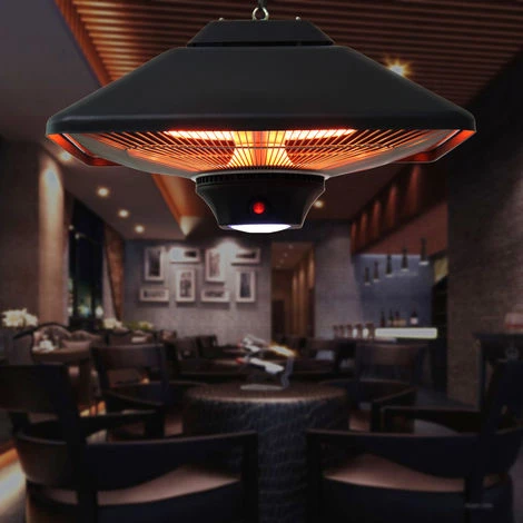 INTEROUGEHOME Suspension Chauffante Electrique Halogene Avec Lampe LED - 2000W 6 INTEROUGEHOME Suspension Chauffante Electrique Halogene Avec Lampe LED - 2000W – Image 4