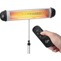 SUNTEC WELLNESS SUNTEC Chauffage Radiant Pour Terrasses Heat Ray 3000 Carbon Avec Pied Télescopique Pour Balcon/terrasse/jardin, Chaleur Infrarouge Bienfaisante, 3 Niveaux De Chauffage, Max. 3000 W 9 SUNTEC WELLNESS SUNTEC Chauffage Radiant Pour Terrasses Heat Ray 3000 Carbon Avec Pied Télescopique Pour Balcon/terrasse/jardin, Chaleur Infrarouge Bienfaisante, 3 Niveaux De Chauffage, Max. 3000 W -Chauffage d'extérieur Soldes 24342266 3