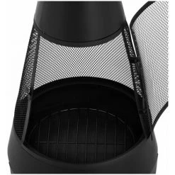 UNIPRODO Cheminée Mexicaine En Acier Poêle De Terrasse Brasero Chauffage Extérieur 120cm - Noir 10 UNIPRODO Cheminée Mexicaine En Acier Poêle De Terrasse Brasero Chauffage Extérieur 120cm - Noir -Chauffage d'extérieur Soldes 24394818 4