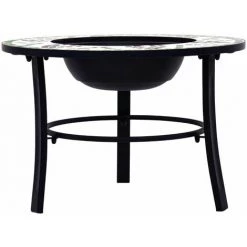 Hommoo Foyer Mosaïque Vert 68 Cm Ceramique HDV30084 10 Hommoo Foyer Mosaïque Vert 68 Cm Ceramique HDV30084 -Chauffage d'extérieur Soldes 25142802 4