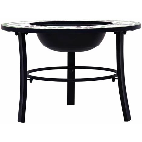 Hommoo Foyer Mosaïque Vert 68 Cm Ceramique HDV30084 6 Hommoo Foyer Mosaïque Vert 68 Cm Ceramique HDV30084 – Image 4