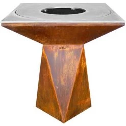 ARTISSDESIGN Brasero Artiss G1 Corten Plaque Acier Carbone