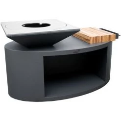 ARTISS DESIGN Brasero Artiss G3 Graphite Plaque Acier Carbone