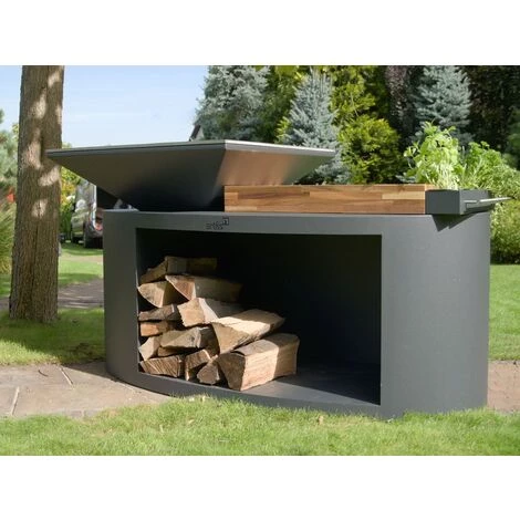 ARTISS DESIGN Brasero Artiss G3 Graphite Plaque Acier Carbone 5 ARTISS DESIGN Brasero Artiss G3 Graphite Plaque Acier Carbone – Image 3