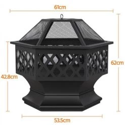 Yaheetech Brasero Exterieur Pour Jardin Terrasses Brasero Pour Fête Foyer Poêle Chauffant Noir 61 Cm De Largeur 62 Cm De Hauteur 9 Yaheetech Brasero Exterieur Pour Jardin Terrasses Brasero Pour Fête Foyer Poêle Chauffant Noir 61 Cm De Largeur 62 Cm De Hauteur -Chauffage d'extérieur Soldes 26108894 3