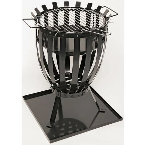 Braséro-barbecue Ø35,5 Cm Landmann 09447/11760 - Avec Grille De Cuisson 3 Braséro-barbecue Ø35,5 Cm Landmann 09447/11760 - Avec Grille De Cuisson