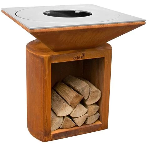 ARTISSDESIGN Brasero Artiss G2 Corten Plaque De Cuisson Acier Inoxydable Alimentaire 3 ARTISSDESIGN Brasero Artiss G2 Corten Plaque De Cuisson Acier Inoxydable Alimentaire