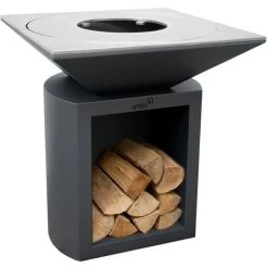 ARTISSDESIGN Brasero Artiss G2 Graphite Plaque De Cuisson Acier Inoxydable Alimentaire