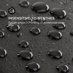 Blumfeldt Heat Meister Chauffage De Terrasse, 2400 W, LED, Télécommande, Noir 11 Blumfeldt Heat Meister Chauffage De Terrasse, 2400 W, LED, Télécommande, Noir -Chauffage d'extérieur Soldes 26393621 5