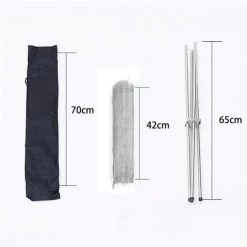 LONGZIMING Brasero Portable Avec Grillage D'acier Pliable Pour Le Camping, L'extérieur, La Cour, Le Jardin, La Terrasse, Le Jardin 9 LONGZIMING Brasero Portable Avec Grillage D'acier Pliable Pour Le Camping, L'extérieur, La Cour, Le Jardin, La Terrasse, Le Jardin -Chauffage d'extérieur Soldes 26551158 3