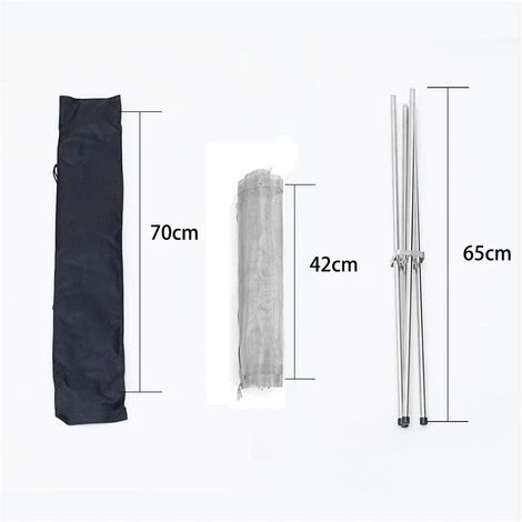 LONGZIMING Brasero Portable Avec Grillage D'acier Pliable Pour Le Camping, L'extérieur, La Cour, Le Jardin, La Terrasse, Le Jardin 5 LONGZIMING Brasero Portable Avec Grillage D'acier Pliable Pour Le Camping, L'extérieur, La Cour, Le Jardin, La Terrasse, Le Jardin – Image 3