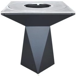 ARTISS DESIGN Brasero Artiss G1 Graphite Plaque De Cuisson Acier Inoxydable Alimentaire