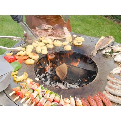 ARTISS DESIGN Brasero Artiss G2 Graphite Plaque Acier Carbone 4 ARTISS DESIGN Brasero Artiss G2 Graphite Plaque Acier Carbone – Image 2