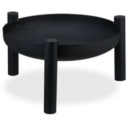 Relaxdays Brasero De Jardin, Ø 60 Cm, Tisonnier Inclus, Terrasse, Bac à Feu En Acier, Extérieur, Grand Foyer, Noir 8 Relaxdays Brasero De Jardin, Ø 60 Cm, Tisonnier Inclus, Terrasse, Bac à Feu En Acier, Extérieur, Grand Foyer, Noir -Chauffage d'extérieur Soldes 27021983 2
