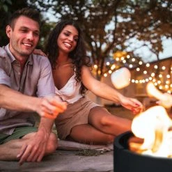 Relaxdays Brasero De Jardin, Bouclier Thermique, Tisonnier, Protection Des Flammes, Bac à Feu, HxD 40,5 X 58,5 Cm, Noir 10 Relaxdays Brasero De Jardin, Bouclier Thermique, Tisonnier, Protection Des Flammes, Bac à Feu, HxD 40,5 X 58,5 Cm, Noir -Chauffage d'extérieur Soldes 27152929 4