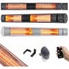 AREBOS Radiateur Infrarouge | Chauffage Radiant Terrasse | Protection IP65 | élément Chauffant En Carbone | Angle D’inclination 60° | 3000W | Avec Télécommande | Intérieur Et Extérieur | Minuterie - Noir 1 AREBOS Radiateur Infrarouge | Chauffage Radiant Terrasse | Protection IP65 | élément Chauffant En Carbone | Angle D’inclination 60° | 3000W | Avec Télécommande | Intérieur Et Extérieur | Minuterie - Noir -Chauffage d'extérieur Soldes 27421315 1