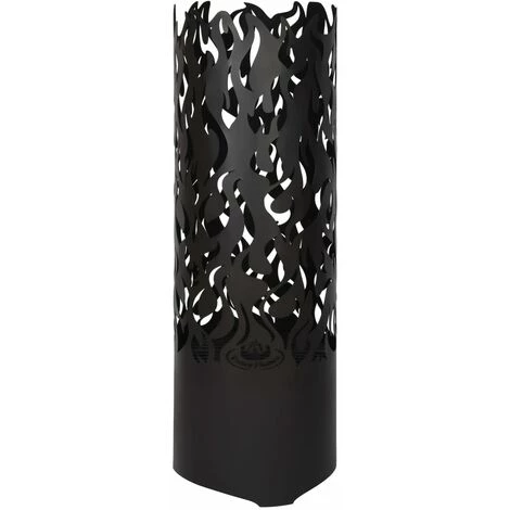 TRUE DEAL Esschert Design Baril à Feu Flames Acier Au Carbone Noir FF408 3 TRUE DEAL Esschert Design Baril à Feu Flames Acier Au Carbone Noir FF408
