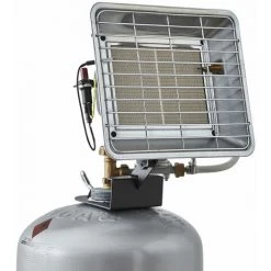 Favex - Radiant De Chantier Au Gaz à Poser 3500W - Extérieur - Brûleur Céramique Infrarouge - 2 Puissances De Chauffe - Jusqu'à 25 M² - Acier - Gris -Chauffage d'extérieur Soldes 28085470 4