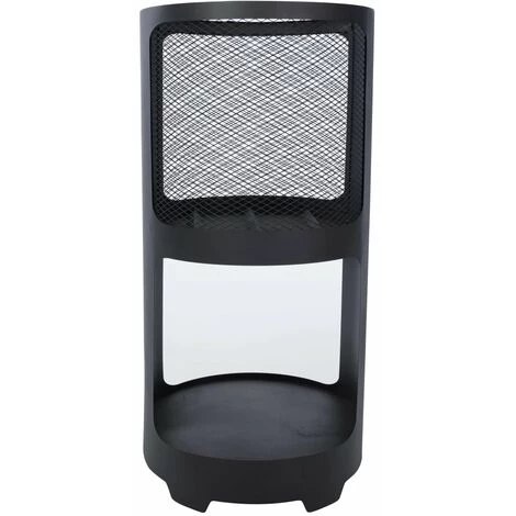 TRUE DEAL RedFire Foyer Buffalo 44 X 90 Cm Acier Noir Mat 4 TRUE DEAL RedFire Foyer Buffalo 44 X 90 Cm Acier Noir Mat – Image 2