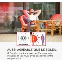 Blumfeldt Blumfeldt Smartwave Chauffage Infrarouge Tube En Carbone 2400W WiFi App Blanc 9 Blumfeldt Blumfeldt Smartwave Chauffage Infrarouge Tube En Carbone 2400W WiFi App Blanc -Chauffage d'extérieur Soldes 28826561 3