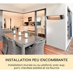 Blumfeldt Blumfeldt Smartwave Chauffage Infrarouge Tube En Carbone 2400W WiFi App Blanc 10 Blumfeldt Blumfeldt Smartwave Chauffage Infrarouge Tube En Carbone 2400W WiFi App Blanc -Chauffage d'extérieur Soldes 28826561 4