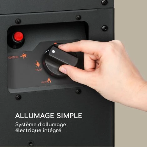 Blumfeldt Flagranti Radiateur à Gaz 8kW Bouteille De Gaz Jusqu'à 11kg Inox 6 Blumfeldt Flagranti Radiateur à Gaz 8kW Bouteille De Gaz Jusqu'à 11kg Inox – Image 4
