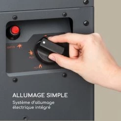 Blumfeldt Flagranti Radiateur à Gaz 8kW Bouteille De Gaz Jusqu'à 11kg Inox -Chauffage d'extérieur Soldes 29107526 4