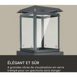 Blumfeldt Flagranti Radiateur à Gaz 8kW Bouteille De Gaz Jusqu'à 11kg Inox -Chauffage d'extérieur Soldes 29107526 5