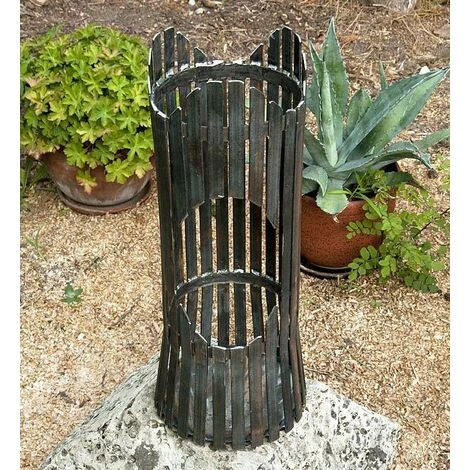 DanDiBo Colonne à Feu Albero Brasero 80002 Coupe à Feu 60cm Métal Foyer Colonne 5 DanDiBo Colonne à Feu Albero Brasero 80002 Coupe à Feu 60cm Métal Foyer Colonne – Image 3