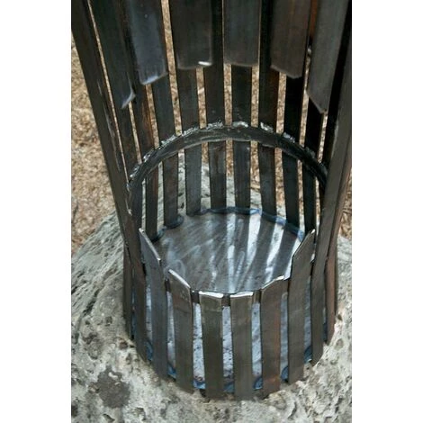 DanDiBo Colonne à Feu Albero Brasero 80002 Coupe à Feu 60cm Métal Foyer Colonne 6 DanDiBo Colonne à Feu Albero Brasero 80002 Coupe à Feu 60cm Métal Foyer Colonne – Image 4