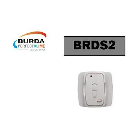 Interrupteur/télécommande Murale Blanche, Pour Piloter Rampe Chauffange BURDA - BRDS2. 3 Interrupteur/télécommande Murale Blanche, Pour Piloter Rampe Chauffange BURDA - BRDS2.